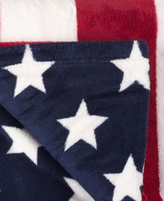 American Flag Throw, 50" x 60"