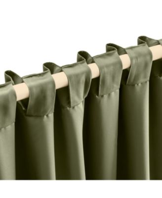 Ultimate Black-Out 2-Way Pocket Double-wide Curtain Panel 112"W x 84"L