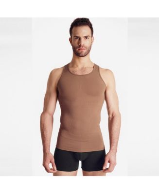 Rounderbum Men's Seamless Compression Tank Top - Macy's