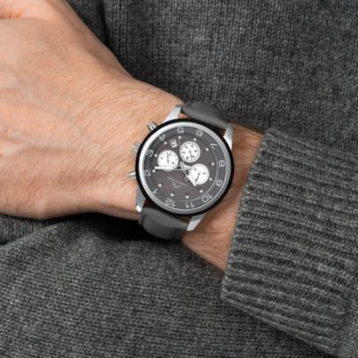 Men's Arthur Genuine Leather Band Watch 1091EARL