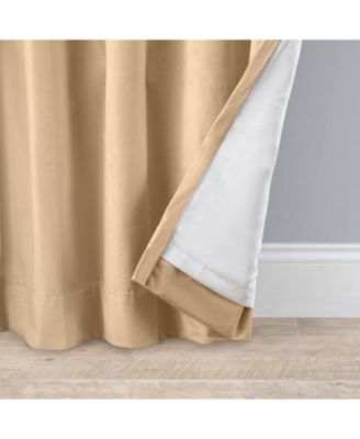 Premium Velvet Rod Pocket With Back Tabs Curtain Panel 50"W x 84"L