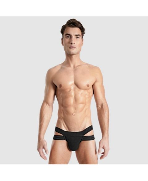 Бельё Jock для мужчин — Rounderbum, цвет: Чёрный