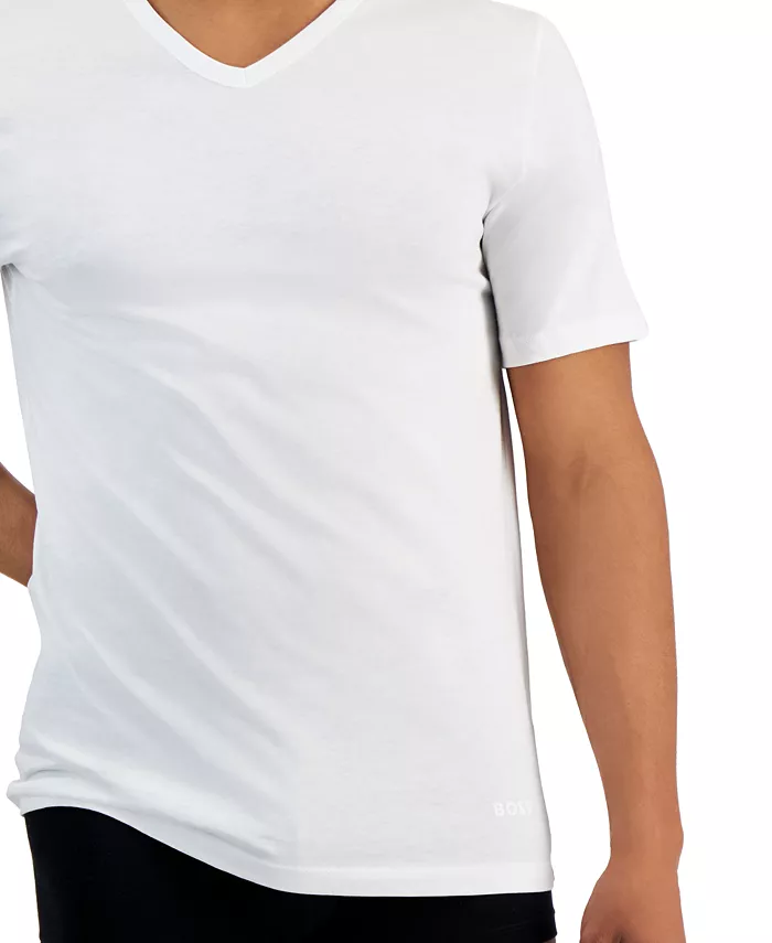 Men's Authentic 5-Pack Cotton V-Neck Cotton T-Shirts - thumbnail 3