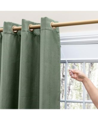 Grand Pointe Grommet Panel w/Wand Curtain 54"W x 45"L