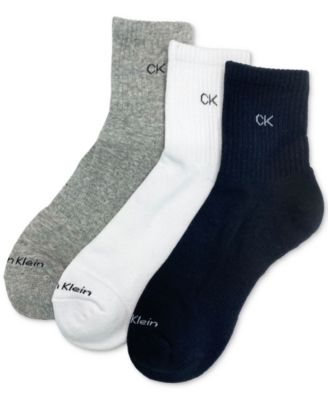 Men's 3-Pk. Cushion High Quarter Socks