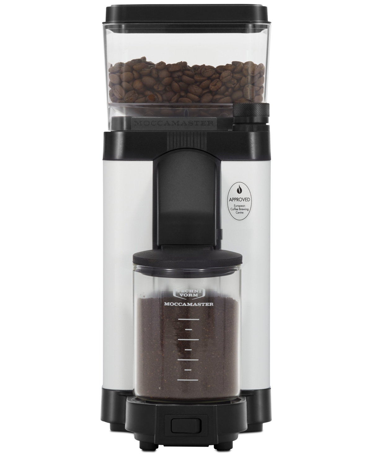 Shop Moccamaster Km5 Burr Electric Coffee Grinder In Matte White