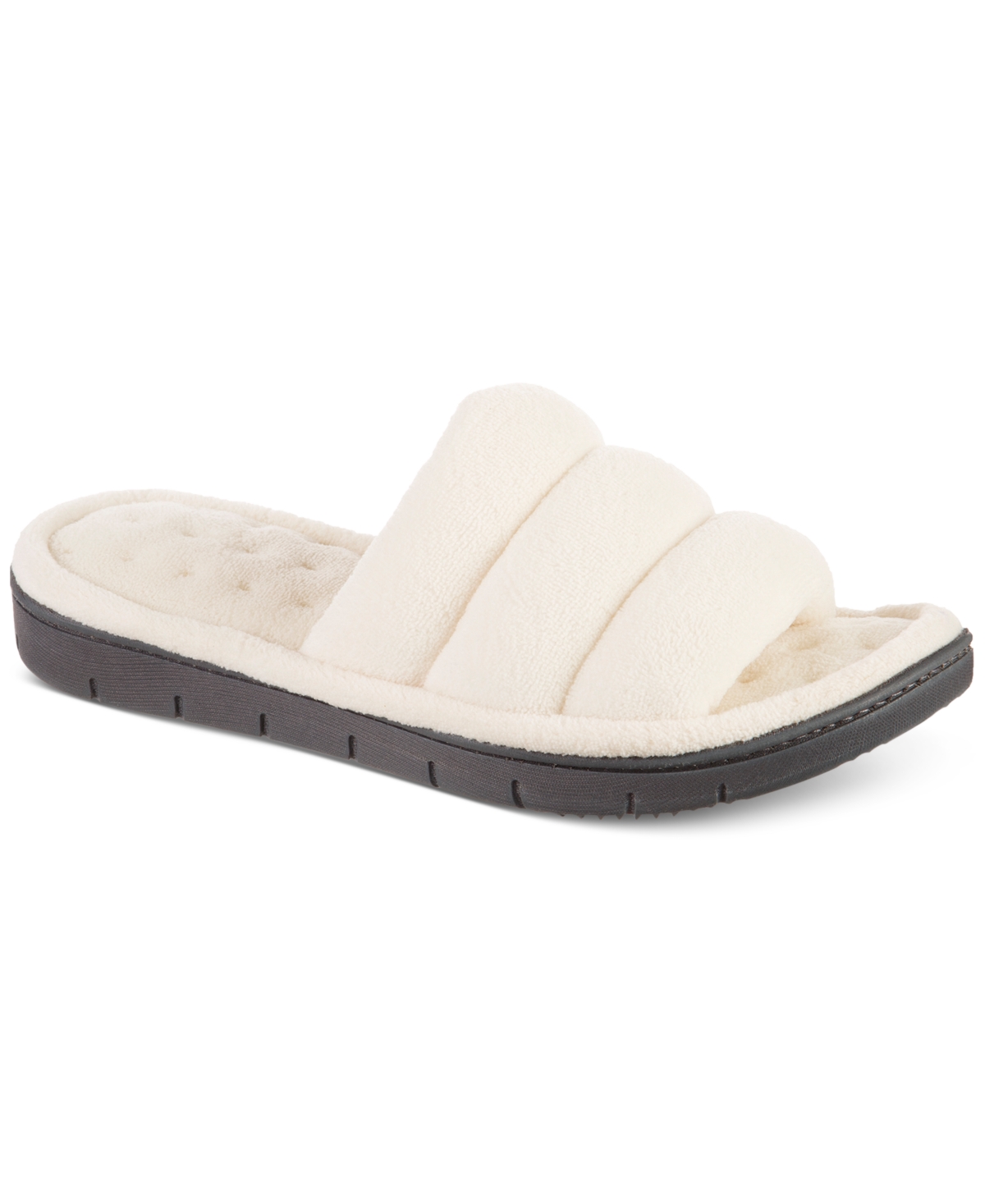 Isotoner women's microterry pillowstep spa hotsell slide