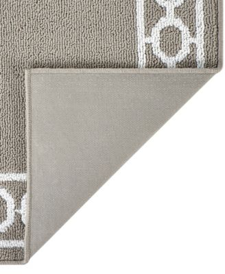 Christine Trellis Border Tufted Runner Rugs