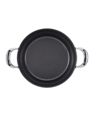 X Hybrid Nonstick Aluminum 4 QT Casserole Pan With Lid