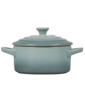 Stoneware 8 oz. Mini Round Cocotte with Lid