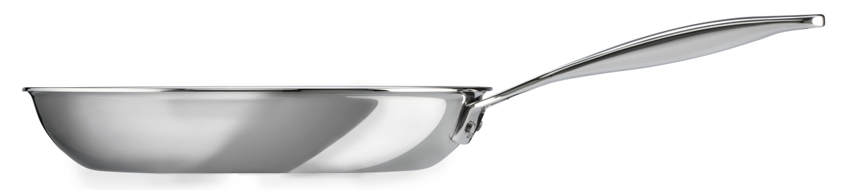 Le Creuset 12" 3-ply Stainless Steel Frying Pan With Aluminum Core In Stainless
