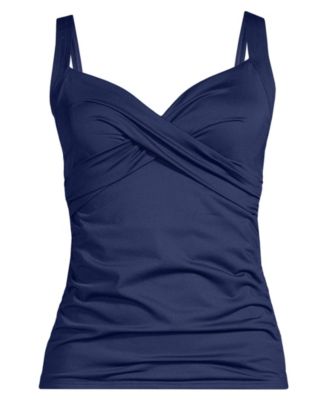 Women's Sweetheart Wrap Underwire Tankini Top