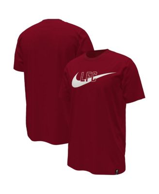 Nike Men's Red Liverpool Swoosh T-shirt - Macy's