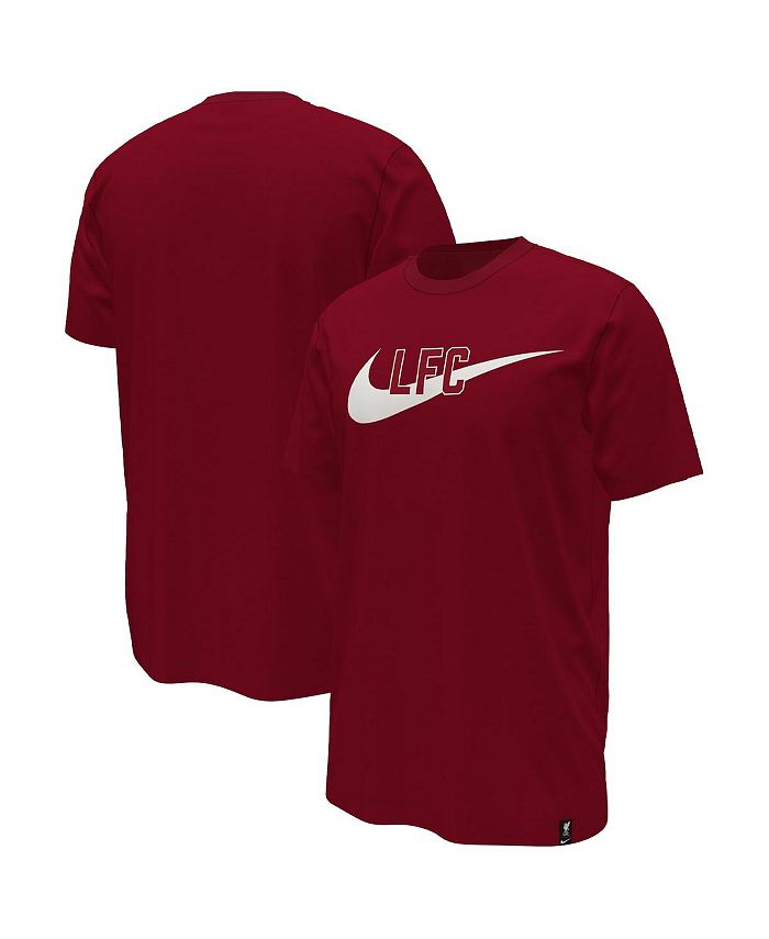 Dark red nike shirt hotsell