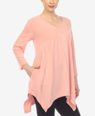 Women's Empire Waist Tunic Top