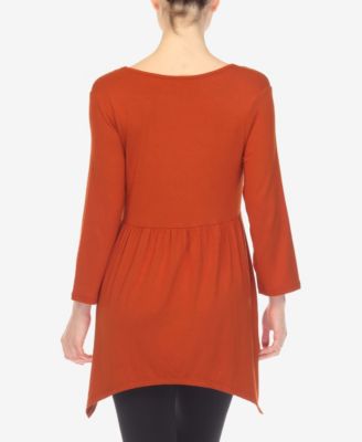 Women's Empire Waist Tunic Top