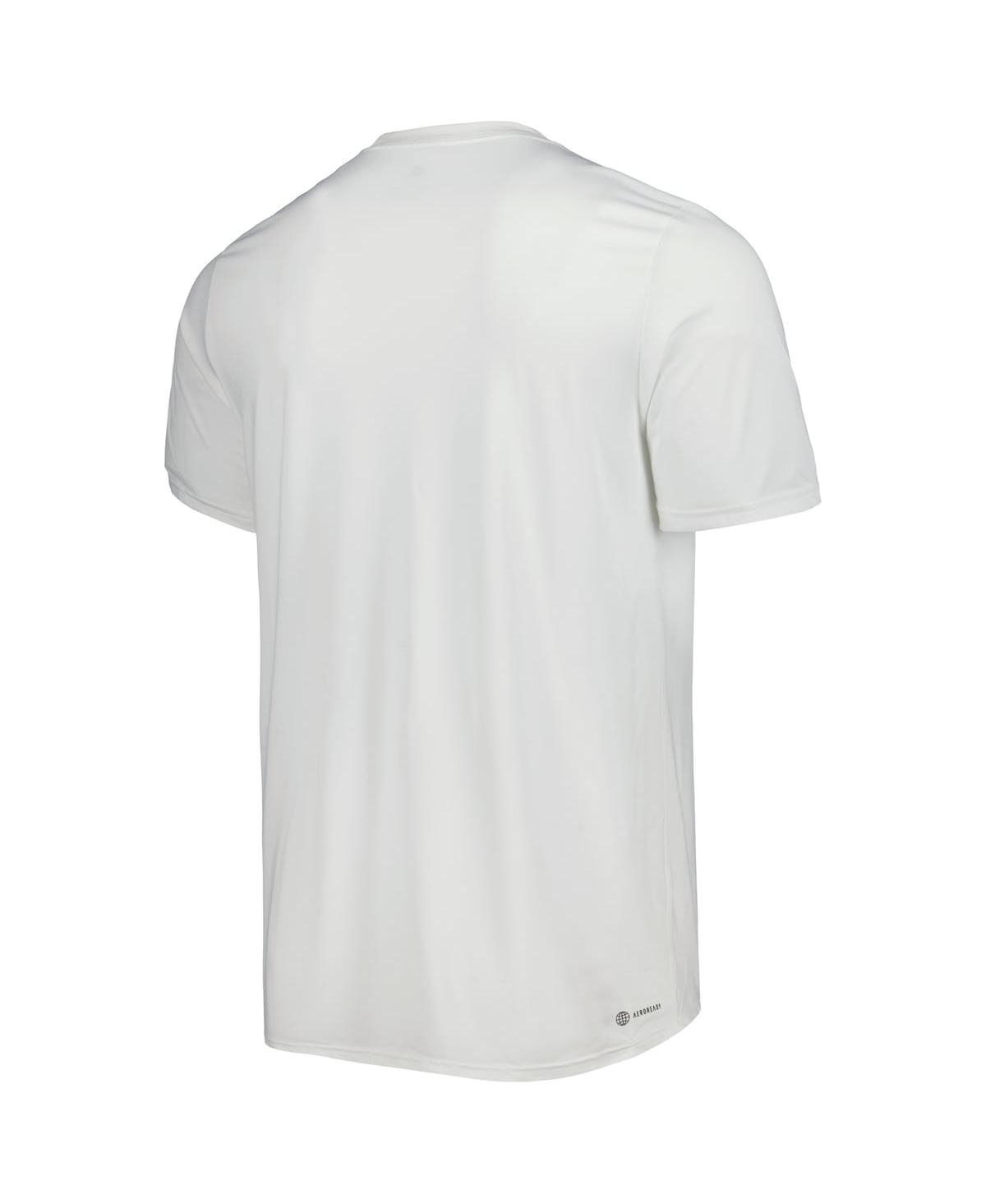 Shop Adidas Originals Men's Adidas White Charlotte Fc Club Dna Performance T-shirt