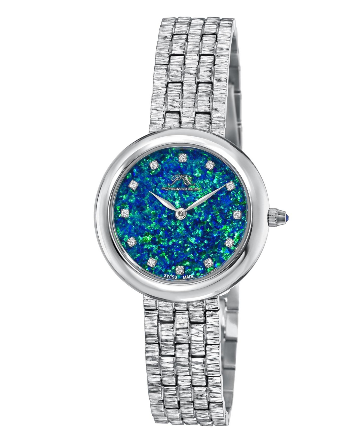 Women's Charlize Stainless Steel Bracelet Watch 1111ACHS - Silver