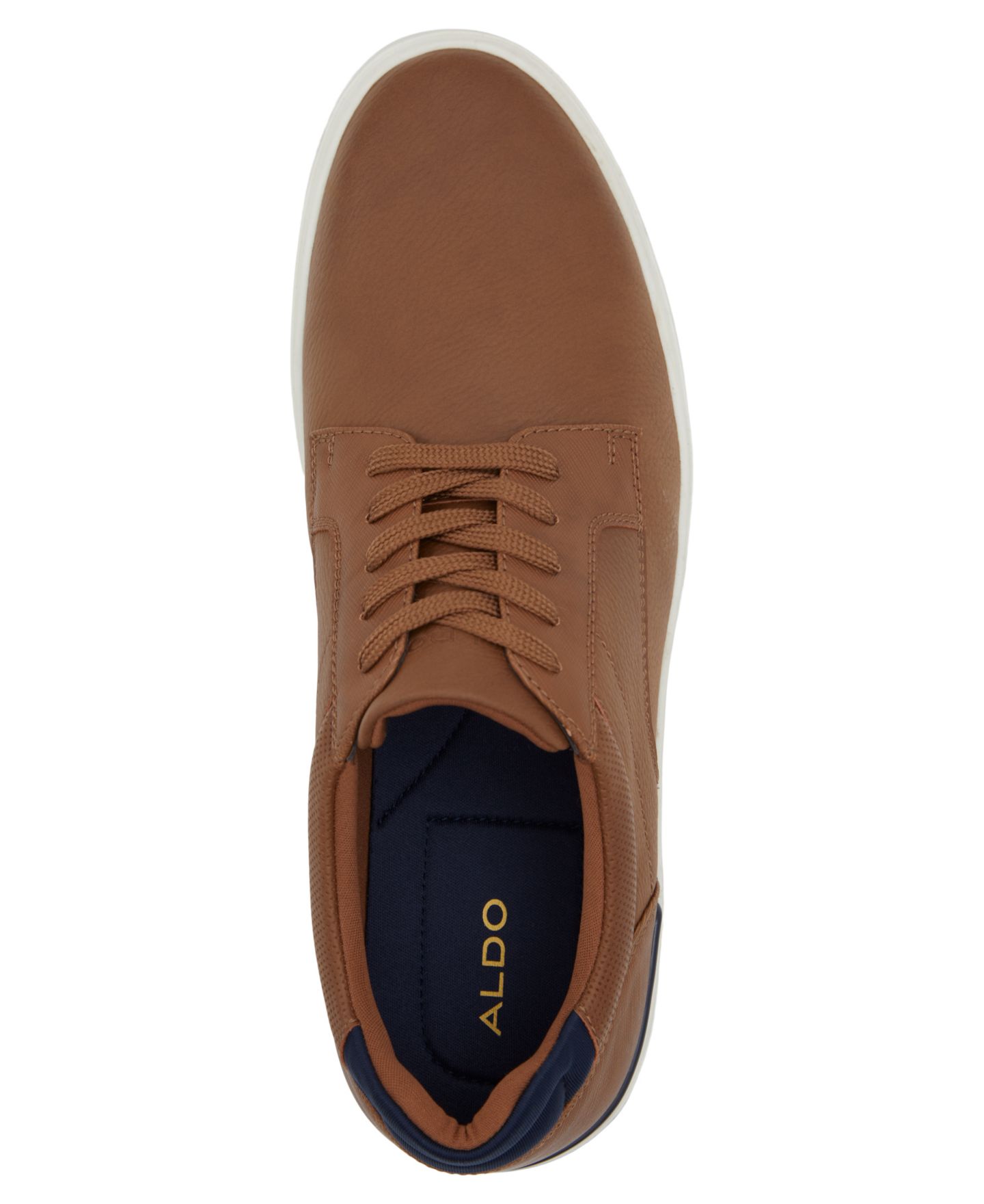 Мужские кроссовки ALDO Randolph Lace-Up, цвет: Коньячный — фото 4
