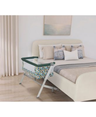 Baby JPMA Certified Skylar Portable Bassinet & Bedside Sleeper, Blue