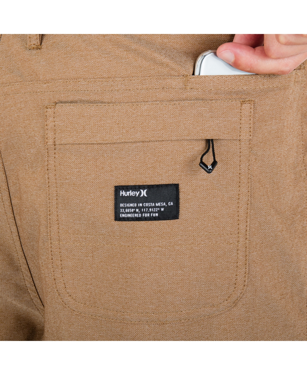 Hurley Men's H2O-Dri Vapor Chino 19