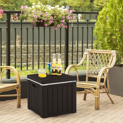 10 Gallon Ice Cooler w/ Built-in Handles and Detachable Lid