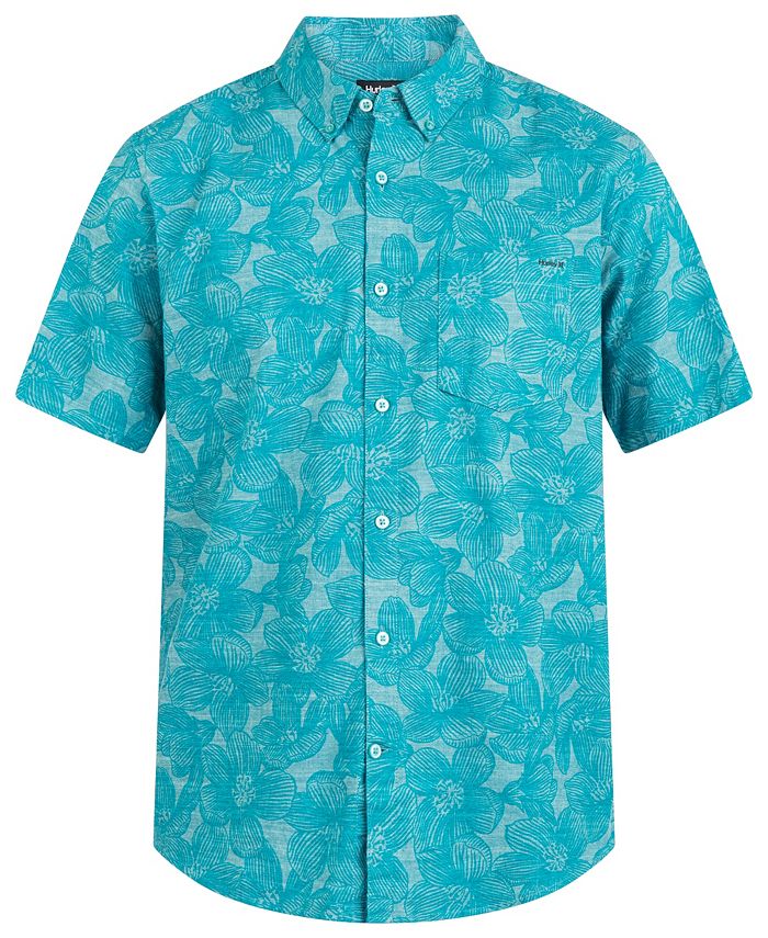 Hurley Men's Brushed Flannel Long Sleeve Button Up Shirt Size XXL