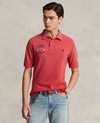 Polo Ralph Lauren - Men's Classic-Fit Embroidered Mesh Polo Shirt