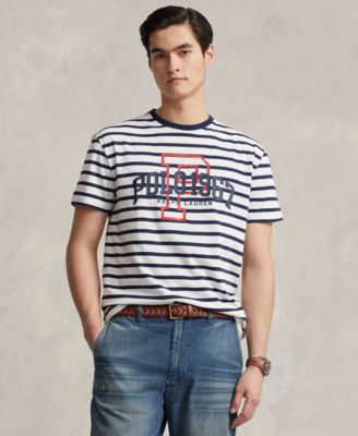 Polo Ralph Lauren - Men's Classic-Fit Logo Striped Jersey T-Shirt