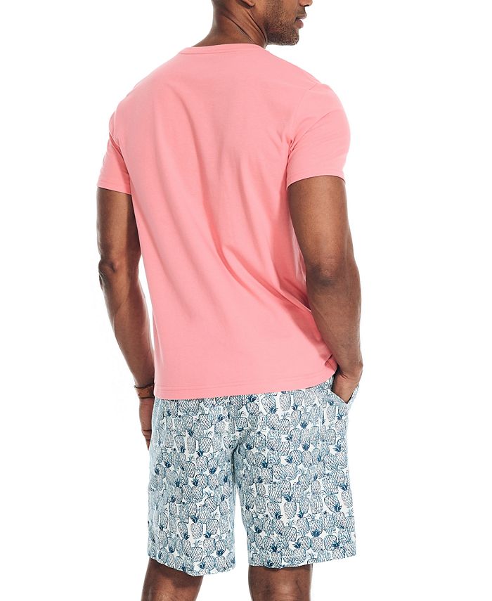 Nautica T-Shirt, Tagless, Crew Neck, Stretch, Super Soft Cotton