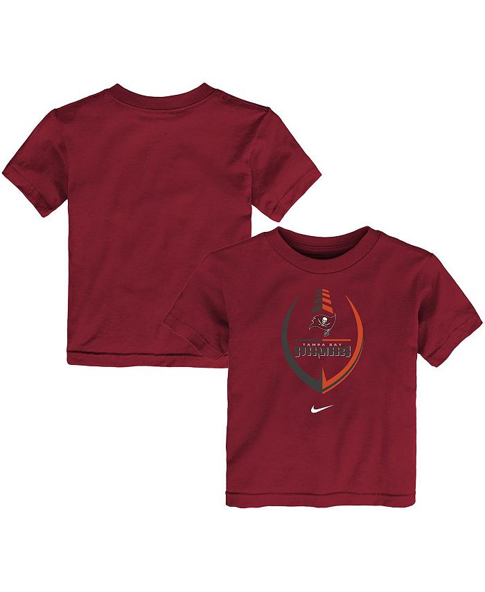 Men's Nike Red Tampa Bay Buccaneers Dri-FIT Cotton Essential Wordmark T- Shirt