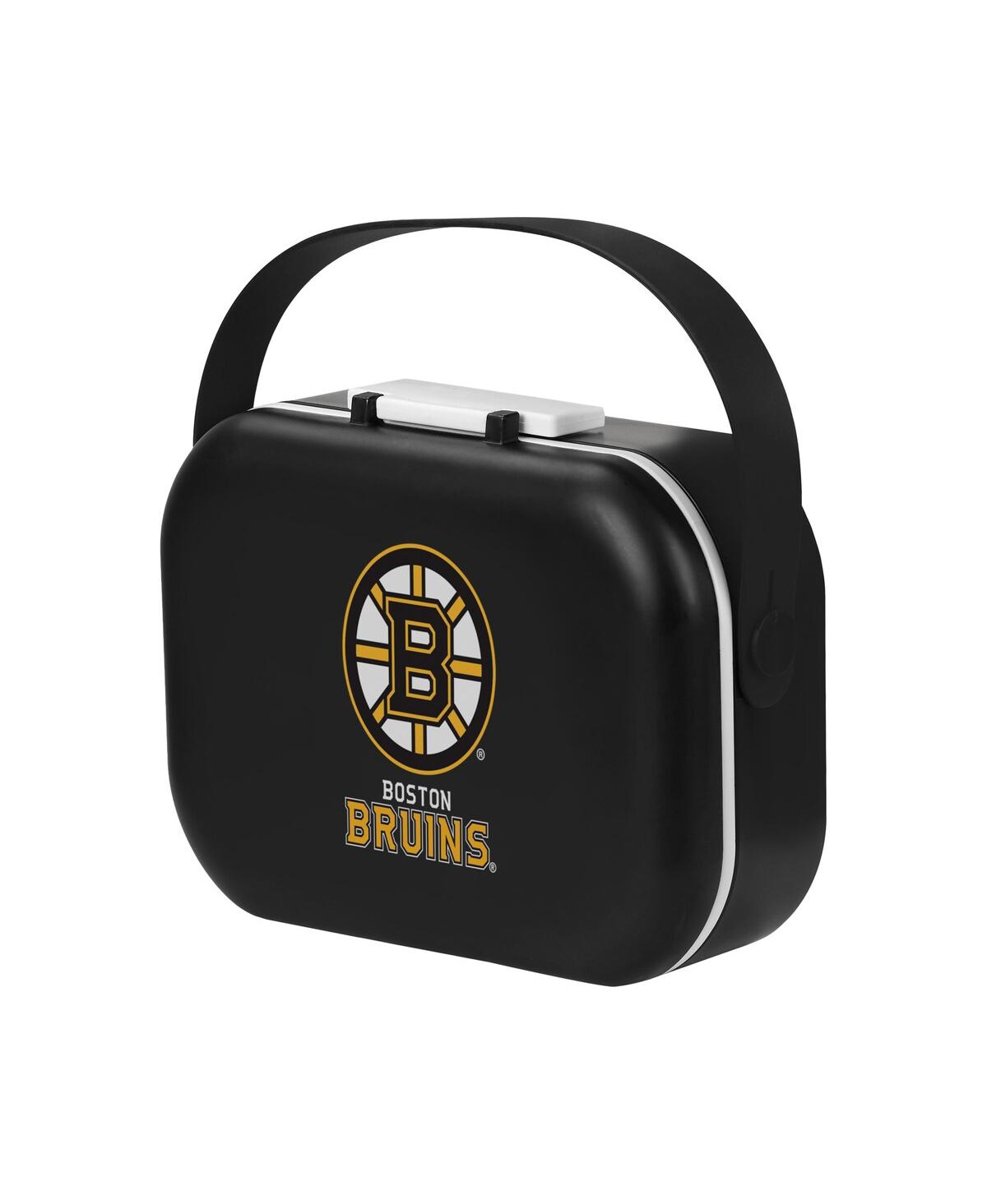 Foco Men's And Women's  Boston Bruins Hard Shell Compartment Lunch Box In Black