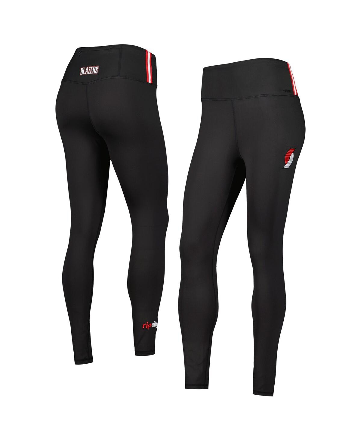 Shop Pro Standard Women's  Black Portland Trail Blazers Classics Lux Leggings