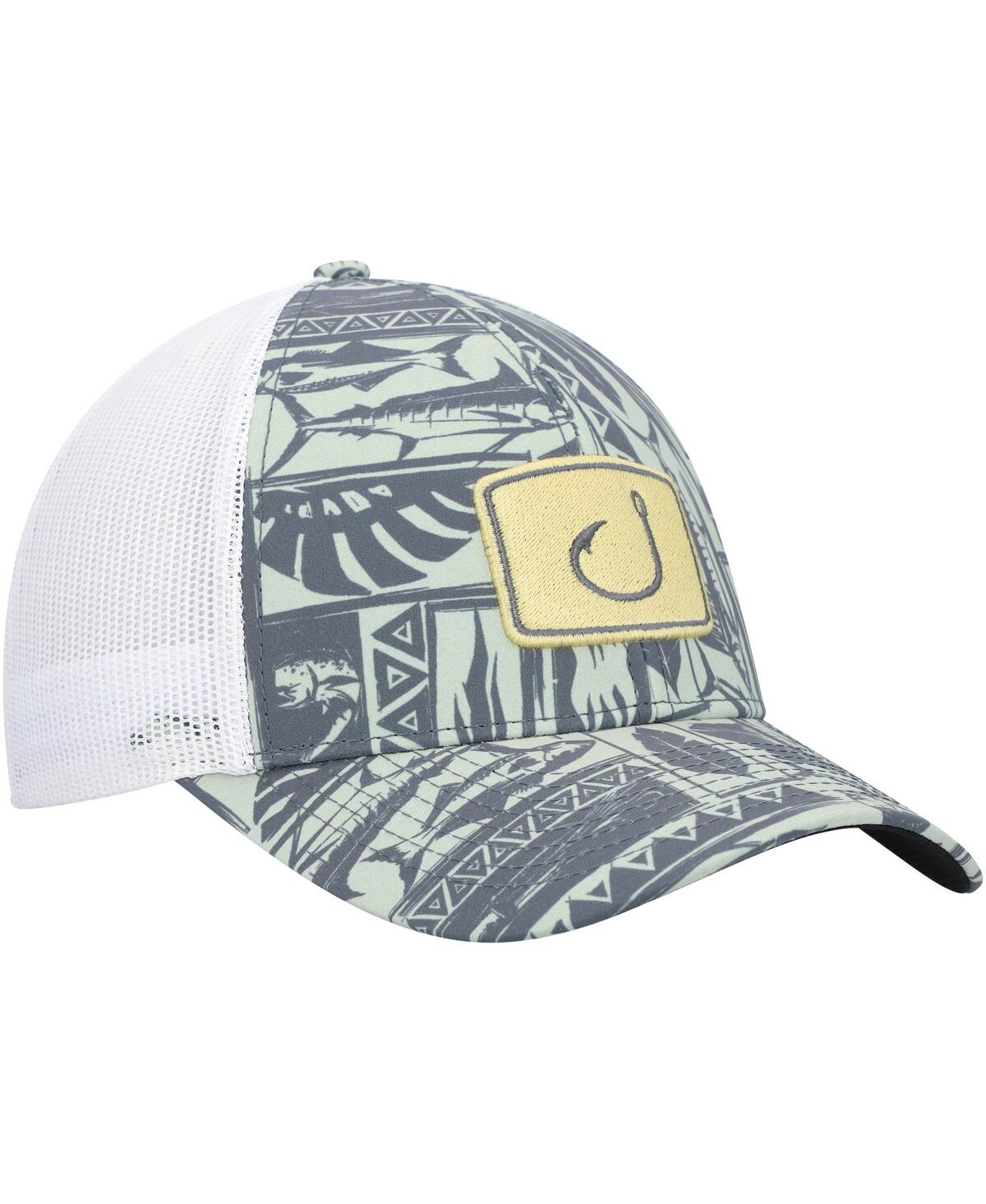 Shop Avid Men's  Green Island Time Trucker Snapback Hat
