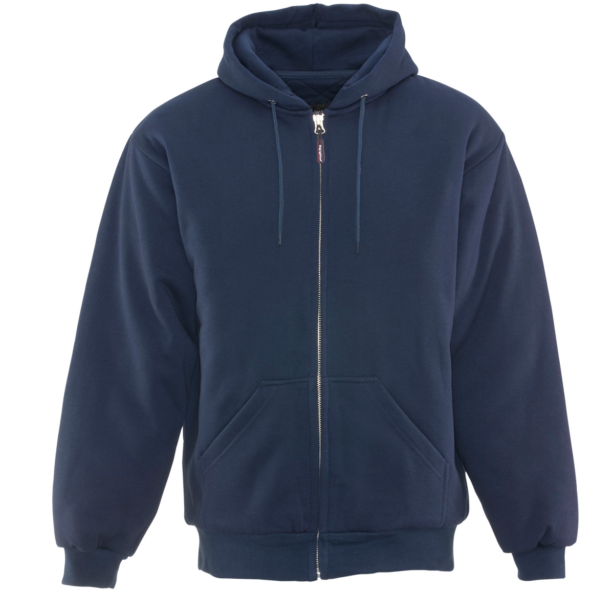 RefrigiWear Men's Insulated Full Zip Sweatshirt - Pre-Shrunk, Large Pockets
