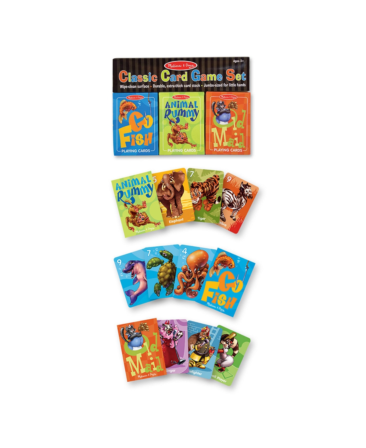 Melissa & Doug Classic Card Games Set In Multi