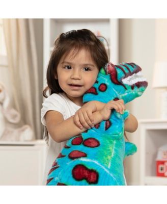 Melissa And Doug Melissa & Doug T-Rex Dinosaur - Lifelike Stuffed ...