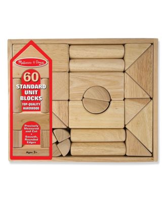 Melissa And Doug Melissa & Doug Standard Unit Solid-Wood Building ...