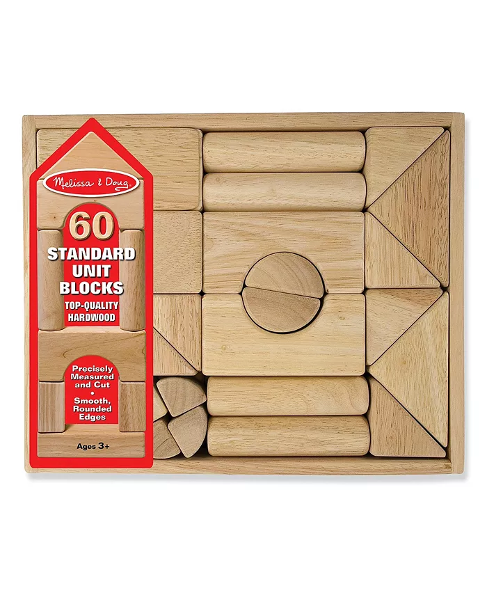 A box of wooden toys