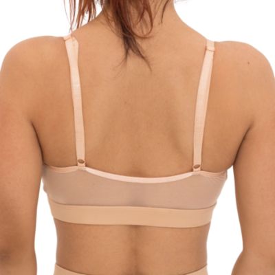 Plus Size Nude Shade Wireless Comfort Full Coverage Bralette