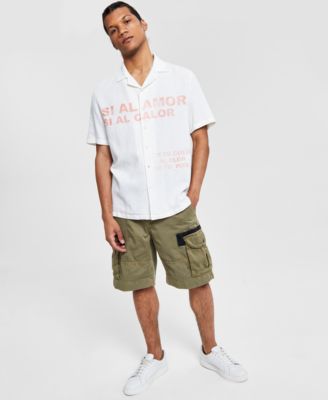 Desigual Camiseta Para Hombre CAM_Ralph, Azul, M