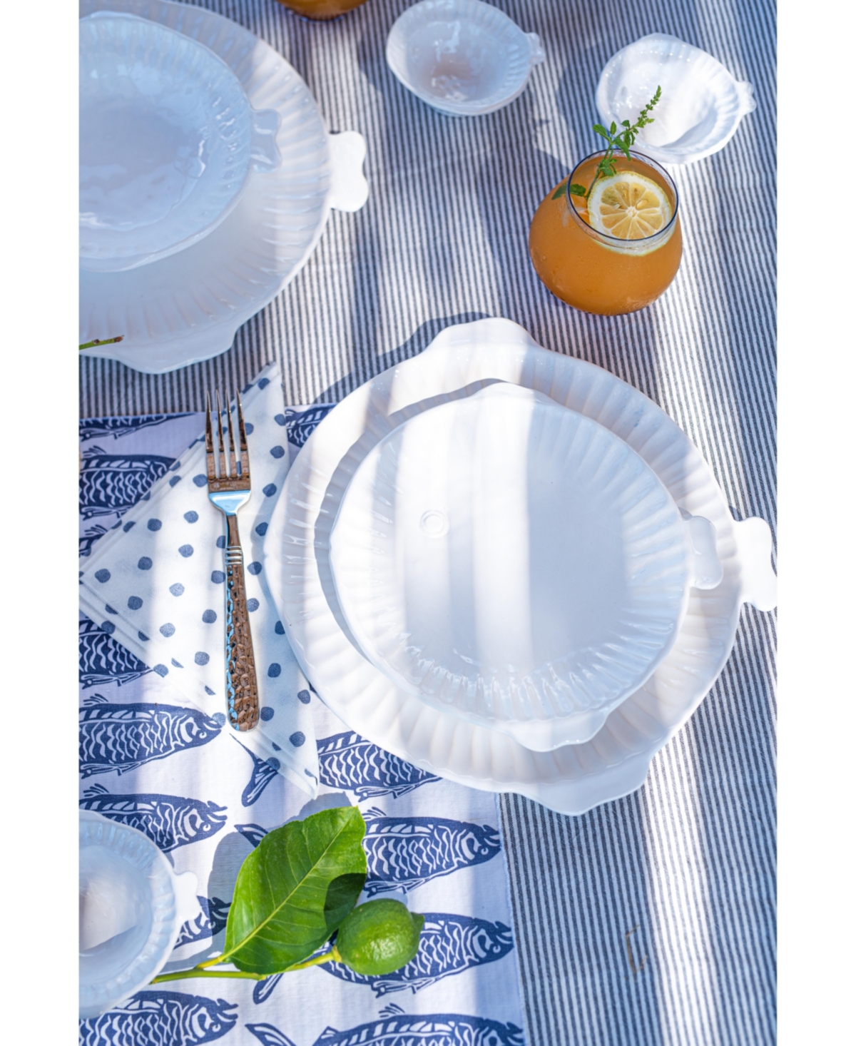 Vietri Pesce Serena Dinner Plate 12