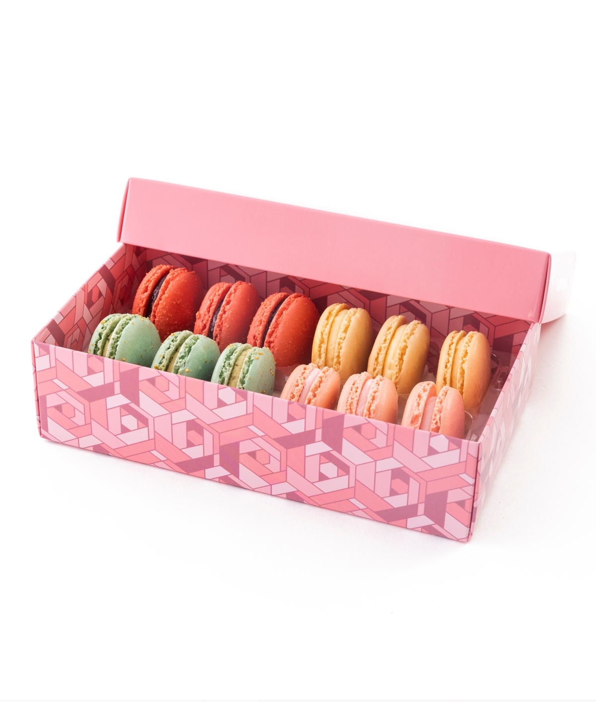 Shop La Biscuitery La Vie En Rose Box Of 12 Macarons In No Color