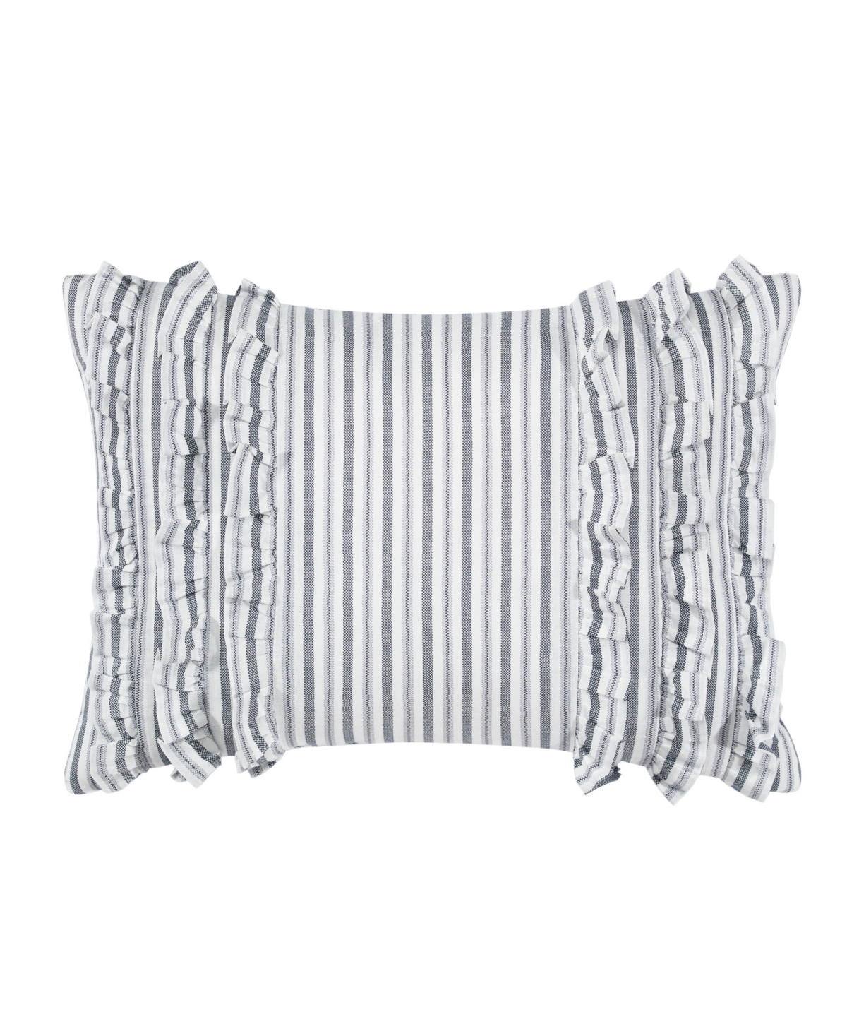 Laura Ashley Annalise Floral Cotton Reversible 7 Piece Duvet Cover Set,