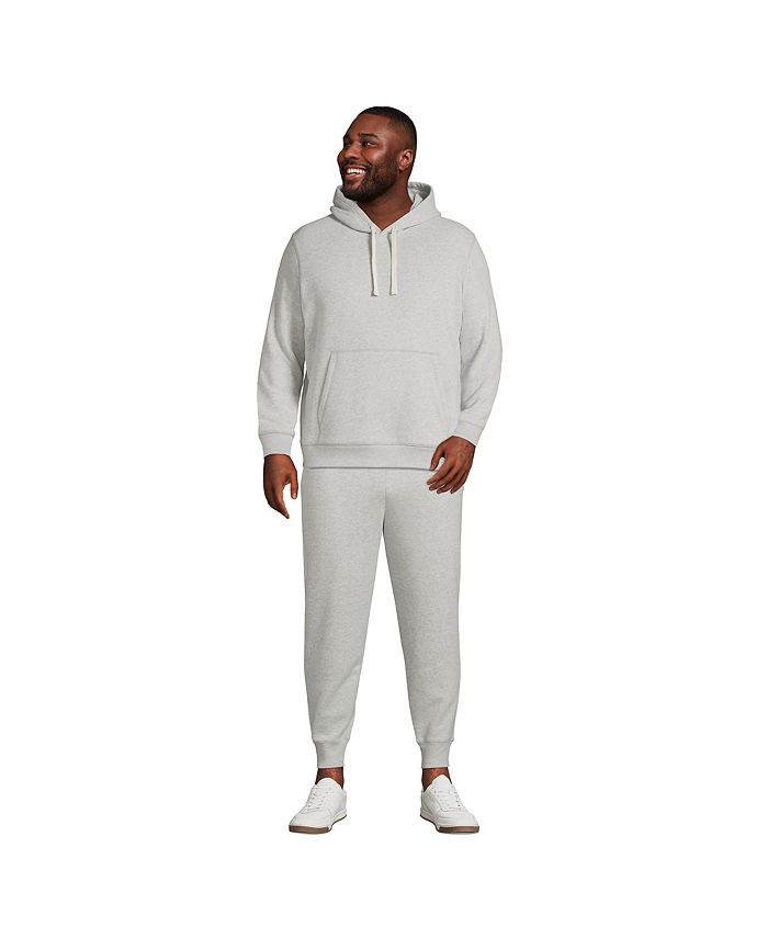 Lands' End Men's Big & Tall Serious Sweats Jogger Sweatpants Macy's