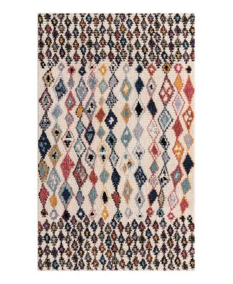 Bayshore Home Tangier Tng 04 Area Rug In Navy