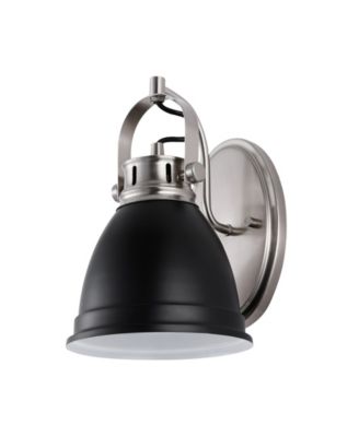 Phineas 7" 1-Light Farmhouse Bohemian Iron LED Vanity