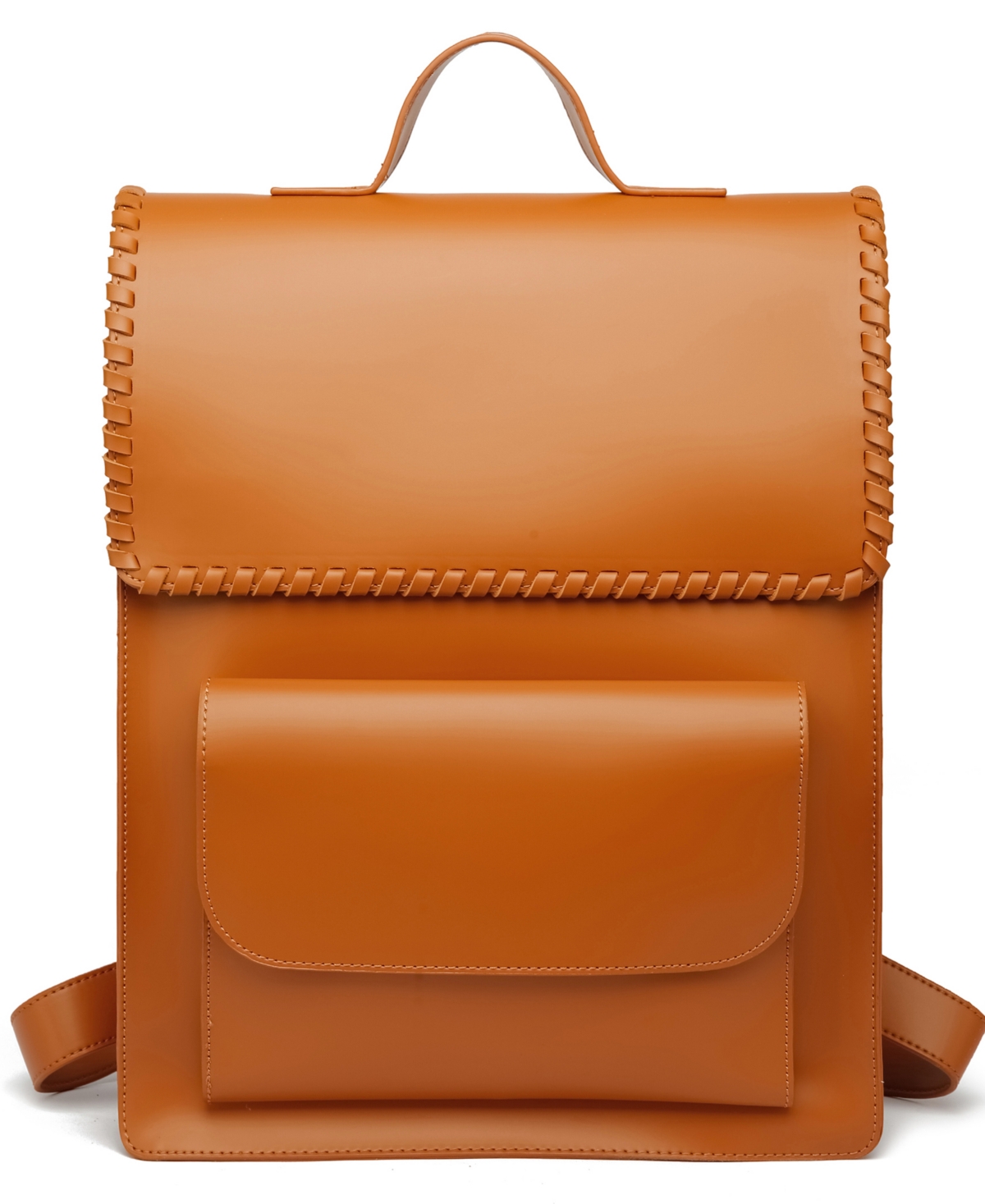 Roux Top Handle Small Backpack - Rusty Orange