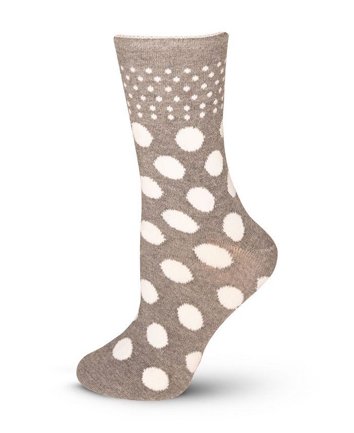 LECHERY Women's European Made LargeDot Pattern Cotton Socks Macy's