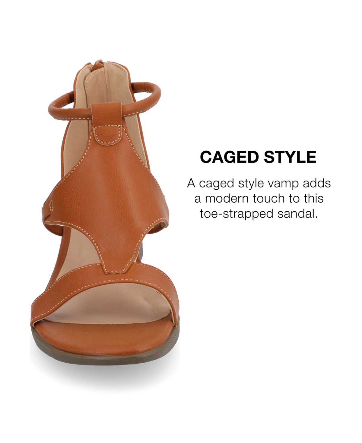 Journee Collection Women's Trayle Wedge Sandals